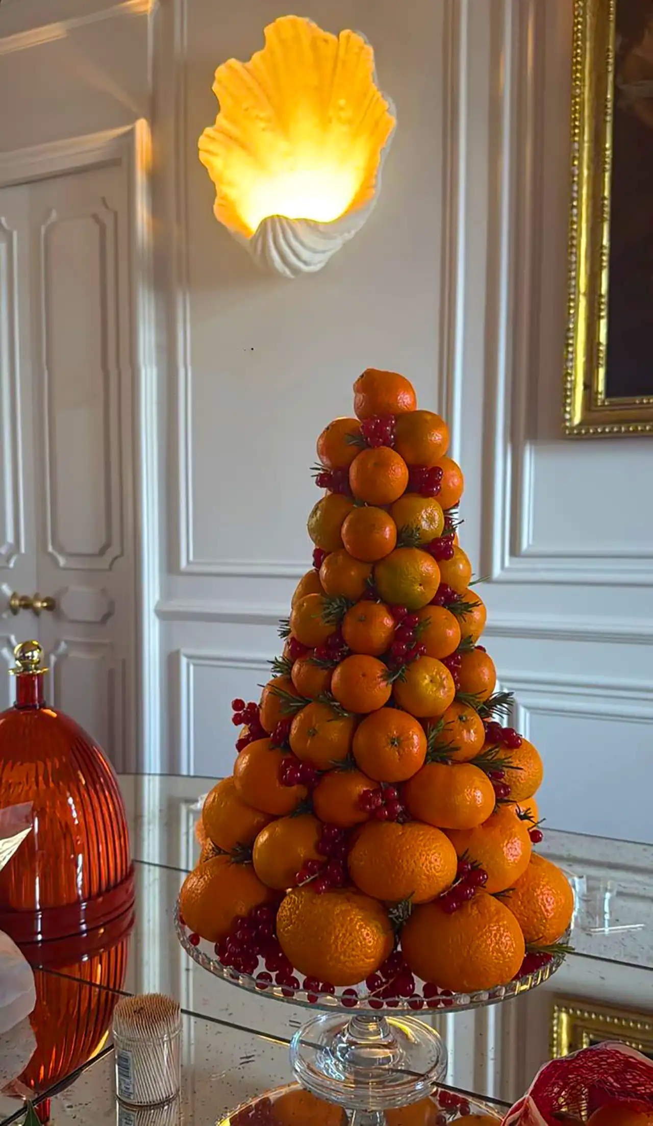 تزئین پرتقال شب چله