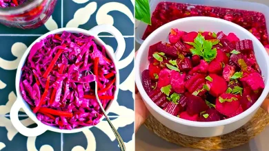 ترشی رستورانی کلم بنفش