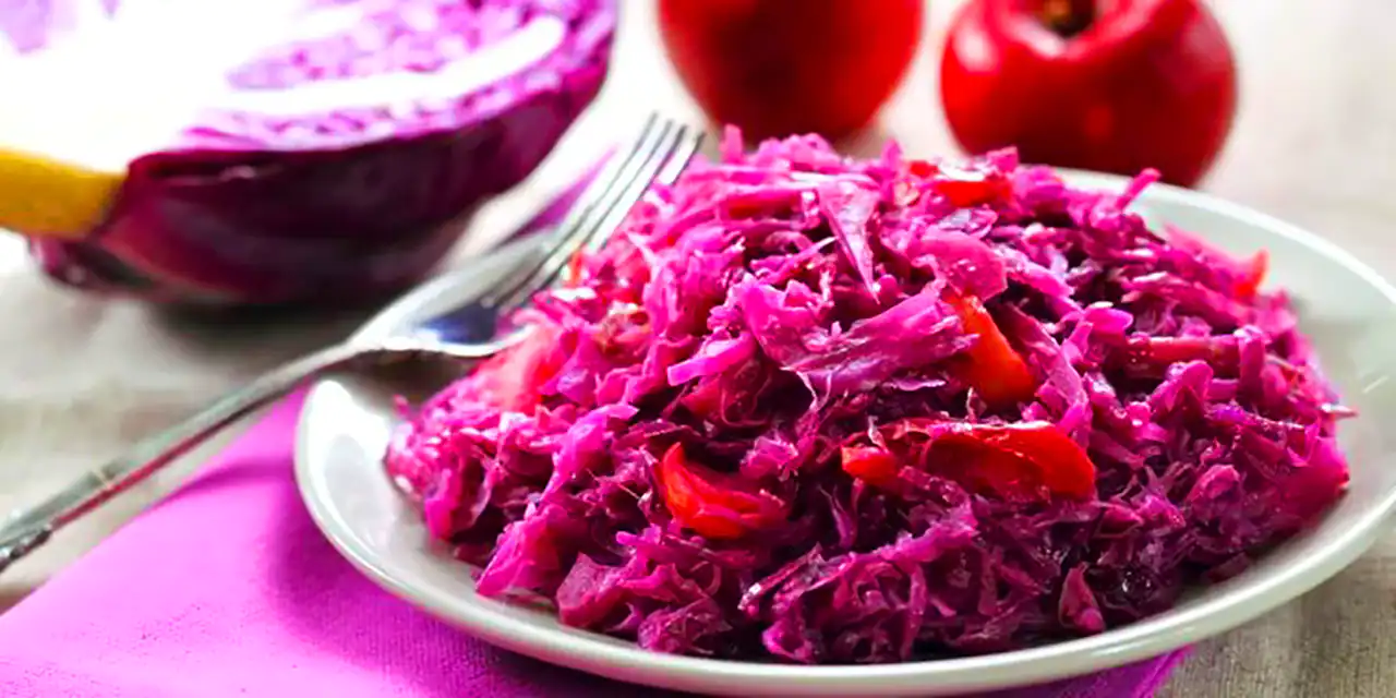 ترشی رستورانی کلم بنفش