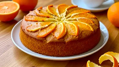 طرز تهیه کیک پرتغالی خانگی نرم و خوش عطر