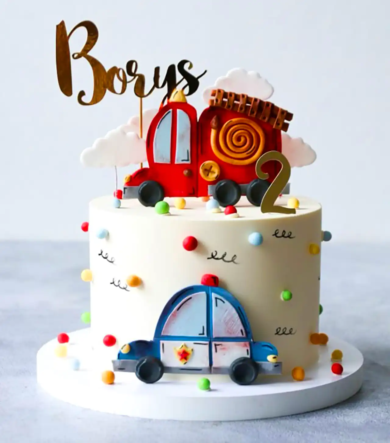 کیک تولد پسرونه جدید