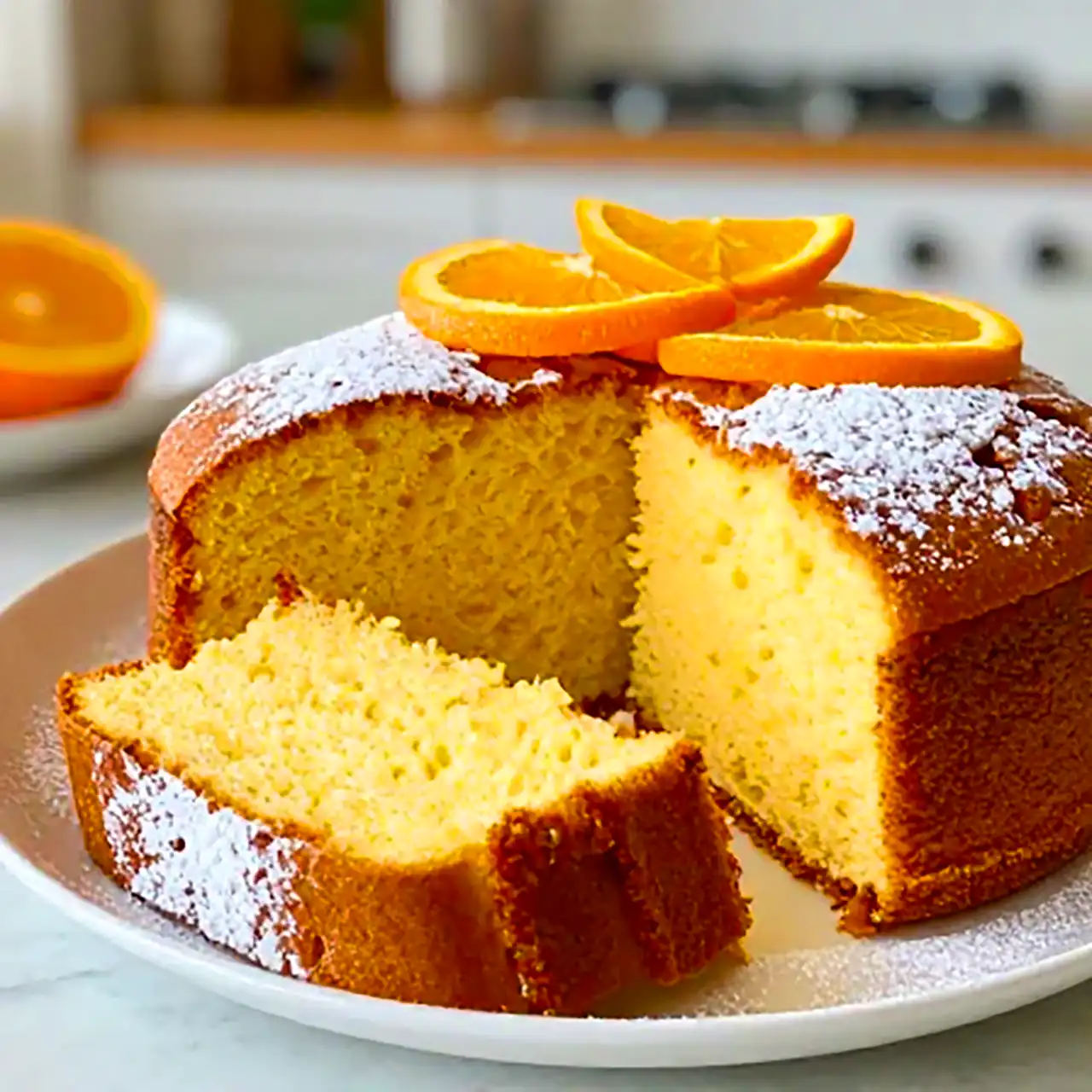 کیک پرتغالی خانگی مناسب عصرانه