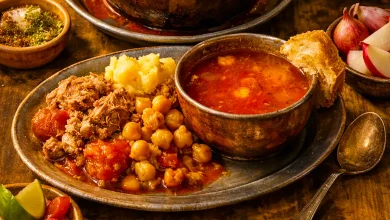 طرز تهیه آبگوشت سفره خونه ای خوشمزه و خانگی