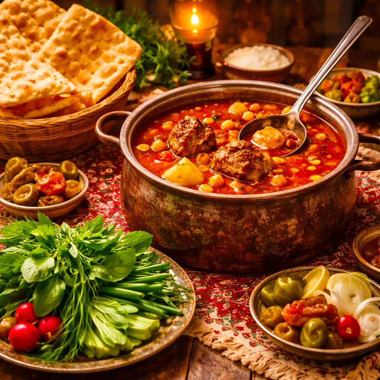  آبگوشت سفره خونه ای 