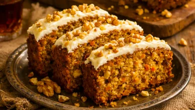 طرز تهیه کیک هویج گردو خوشمزه و خانگی